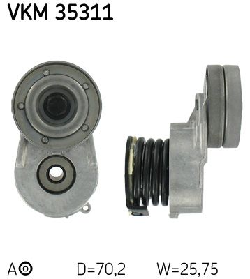 Siksnas spriegotājs, Ķīļsiksna SKF VKM 35311