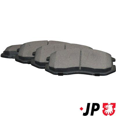 Bremžu uzliku kompl., Disku bremzes JP GROUP 3963700310