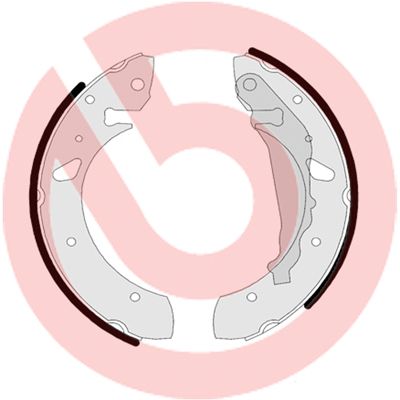 Комплект тормозных колодок BREMBO S 83 507