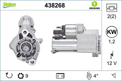 Стартер VALEO 438268