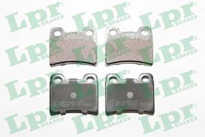 Комплект тормозных колодок, дисковый тормоз LPR 05P747