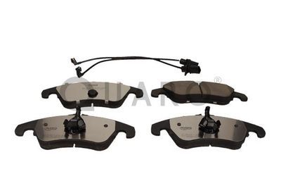 Комплект тормозных колодок, дисковый тормоз QUARO QP2445C