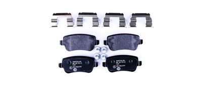 Bremžu uzliku kompl., Disku bremzes HELLA 8DB 355 012-421