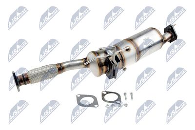 Nosēdumu-/Daļiņu filtrs, Izplūdes gāzu sistēma NTY DPF-NS-001