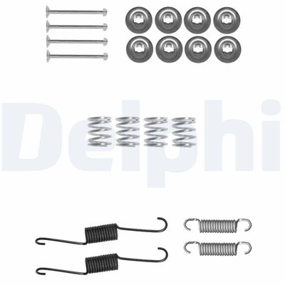 Piederumu komplekts, Bremžu loki DELPHI LY1411