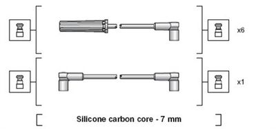 Augstsprieguma vadu komplekts MAGNETI MARELLI 941318111136