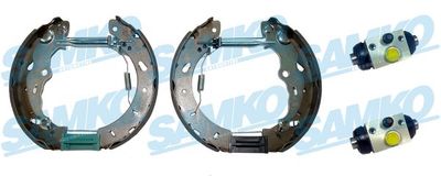 Комплект тормозных колодок SAMKO KEG853