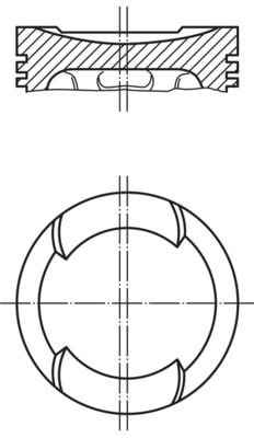 Поршень MAHLE 034 65 00