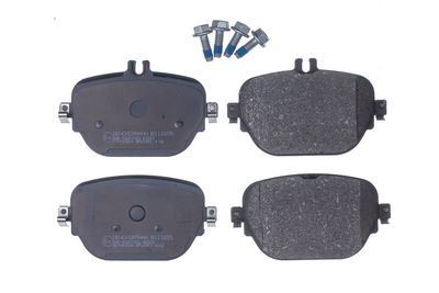 Bremžu uzliku kompl., Disku bremzes DENCKERMANN B111655