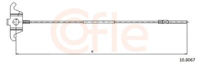 Тросик, cтояночный тормоз COFLE 10.8067