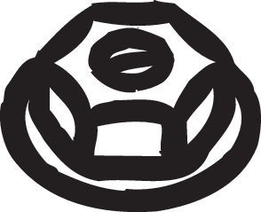 Гайка, выпускной коллектор BOSAL 258-038