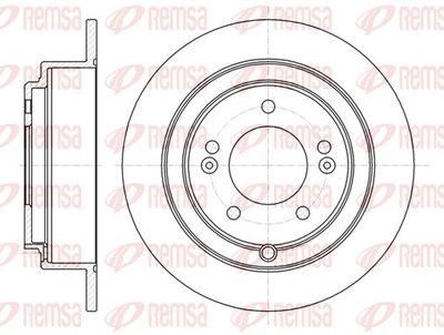 Bremžu diski REMSA 61276.00