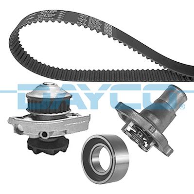 Водяной насос + комплект зубчатого ремня DAYCO KTBWP2910T1