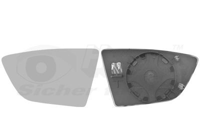 Spoguļstikls, Ārējais atpakaļskata spogulis VAN WEZEL 4946837