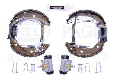 Bremžu loku komplekts HELLA PAGID 8DB 355 005-061