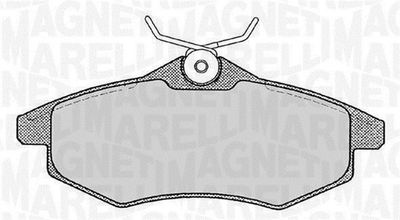 Bremžu uzliku kompl., Disku bremzes MAGNETI MARELLI 363916060173