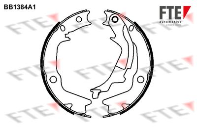 Bremžu loku kompl., Stāvbremze FTE 9100126