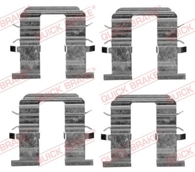 Piederumu komplekts, Disku bremžu uzlikas QUICK BRAKE 109-1746