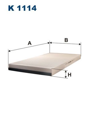 Filtrs, Salona telpas gaiss FILTRON K 1114