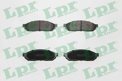Bremžu uzliku kompl., Disku bremzes LPR 05P245