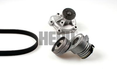 Ūdenssūknis + ķīļrievu siksnas komplekts HEPU PK03262