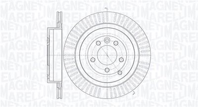 Тормозной диск MAGNETI MARELLI 361302040428