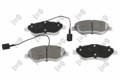 Bremžu uzliku kompl., Disku bremzes ABAKUS 231-01-234