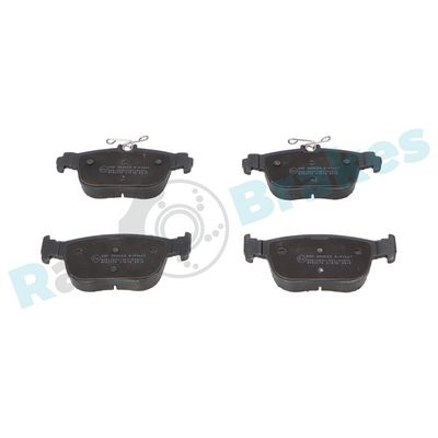 Bremžu uzliku kompl., Disku bremzes RAP BRAKES R-P1667