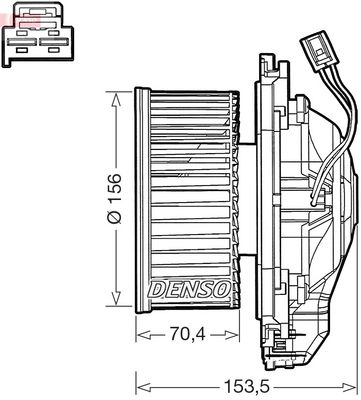 Salona ventilators DENSO DEA05012
