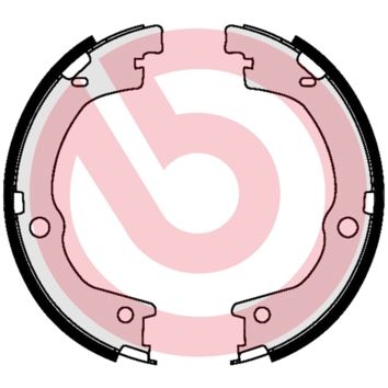 Bremžu loku kompl., Stāvbremze BREMBO S 30 533