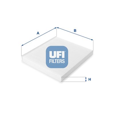 Фильтр, воздух во внутренном пространстве UFI 53.209.00