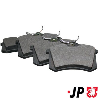 Комплект тормозных колодок, дисковый тормоз JP GROUP 1163705310