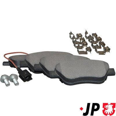 Комплект тормозных колодок, дисковый тормоз JP GROUP 3363601310
