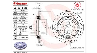 Тормозной диск MAGNETI MARELLI 360406128703