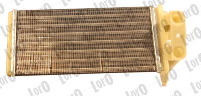 Теплообменник, отопление салона ABAKUS 017-015-0016