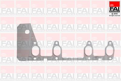 Комплект прокладок, выпускной коллектор FAI AutoParts EM1478