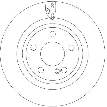 Bremžu diski TRW DF6887
