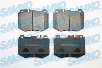 Комплект тормозных колодок, дисковый тормоз SAMKO 5SP2036
