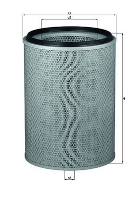 Воздушный фильтр KNECHT LX 797