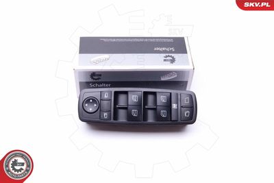 Выключатель, стеклолодъемник ESEN SKV 37SKV072