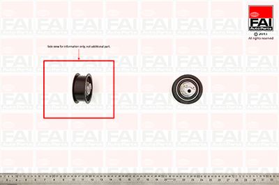 Spriegotājrullītis, Gāzu sadales mehānisma piedziņas siksna FAI AutoParts T9309