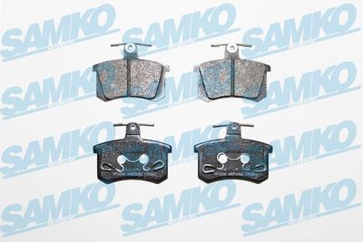 Комплект тормозных колодок, дисковый тормоз SAMKO 5SP1085