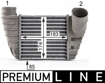 Интеркулер MAHLE CI 526 000P
