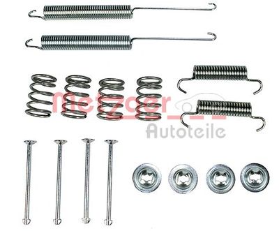 Комплектующие, тормозная колодка METZGER 105-0026