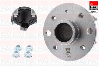 Riteņa rumbas gultņa komplekts FAI AutoParts FHBK1060