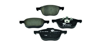 Комплект тормозных колодок, дисковый тормоз HELLA 8DB 355 011-191