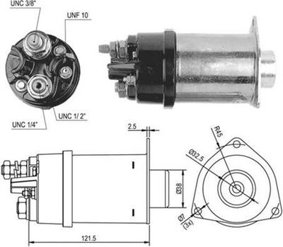 Ievilcējrelejs, Starteris MAGNETI MARELLI 940113050512