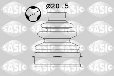 Комплект пыльника, приводной вал SASIC 1906068