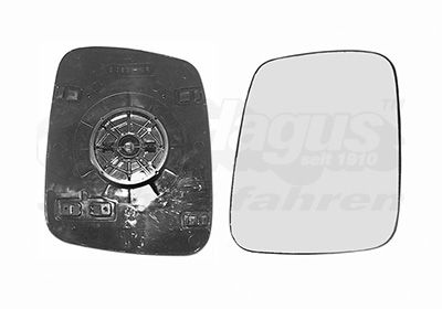 Spoguļstikls, Ārējais atpakaļskata spogulis VAN WEZEL 5874832