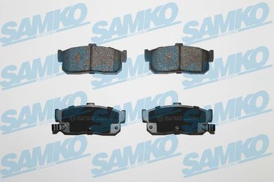 Комплект тормозных колодок, дисковый тормоз SAMKO 5SP602